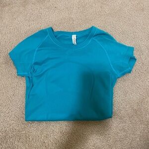lululemon Swiftly Tech Short Sleeve Shirt Electric Turquoise New size 4